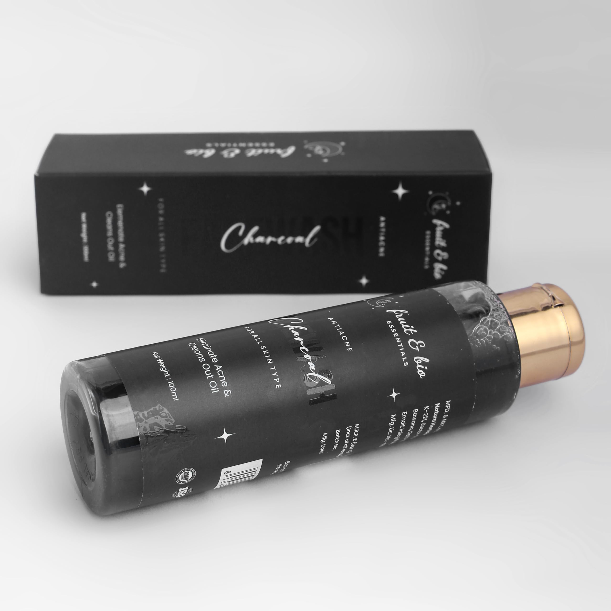 CHARCOAL FACE WASH